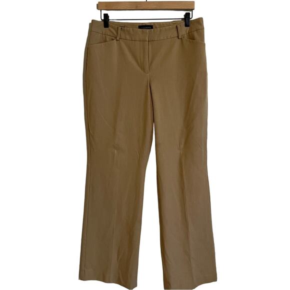 𝅺TALBOTS Khaki Dress Pants Trousers‎ Curvy Sz 10 - Picture 1 of 10